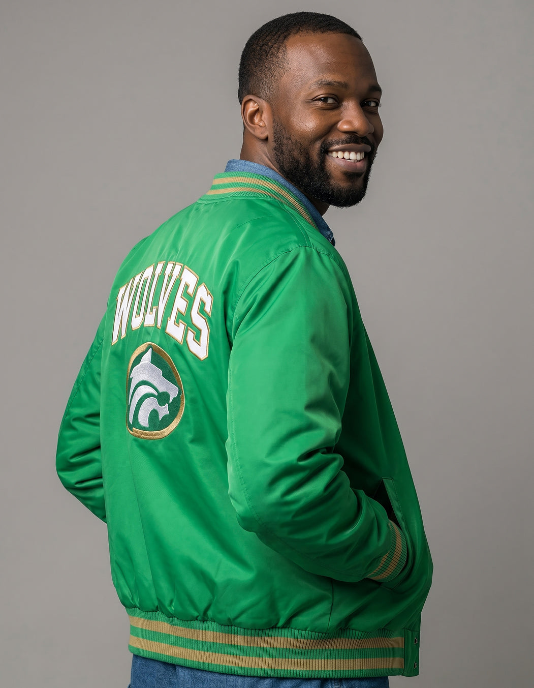 Baseball Satin Jacket_Adult