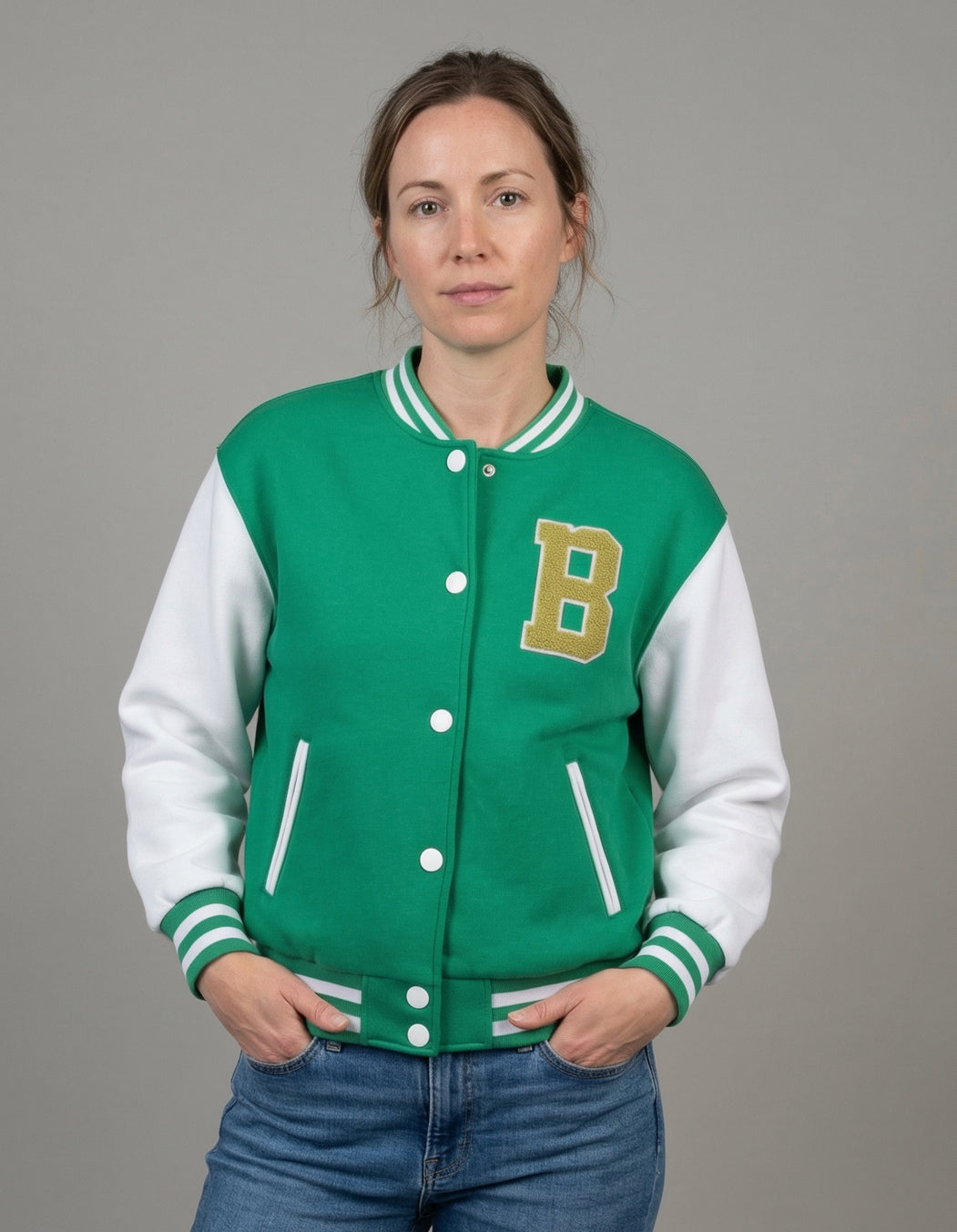 Fleece Baseball Jacket_Adult