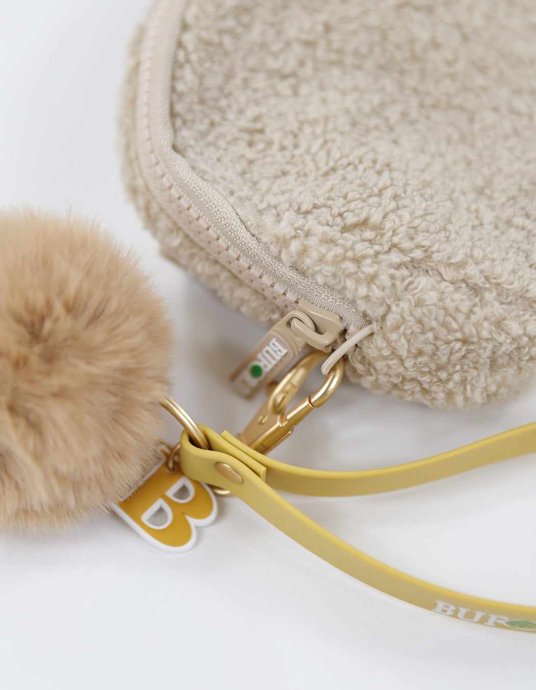 Fur Strap key chain