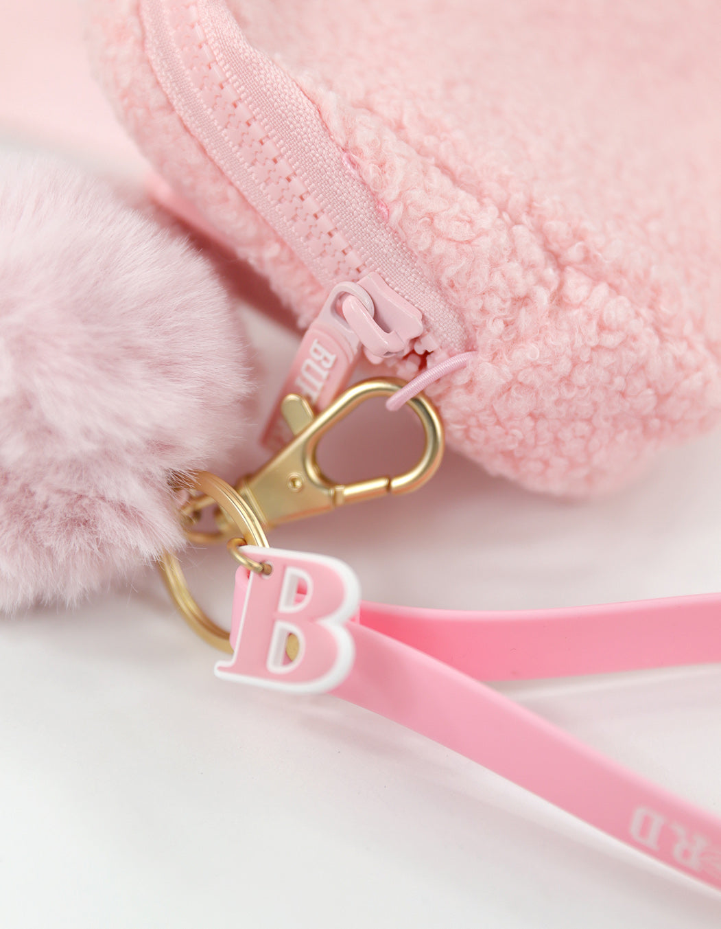 Fur Strap key chain