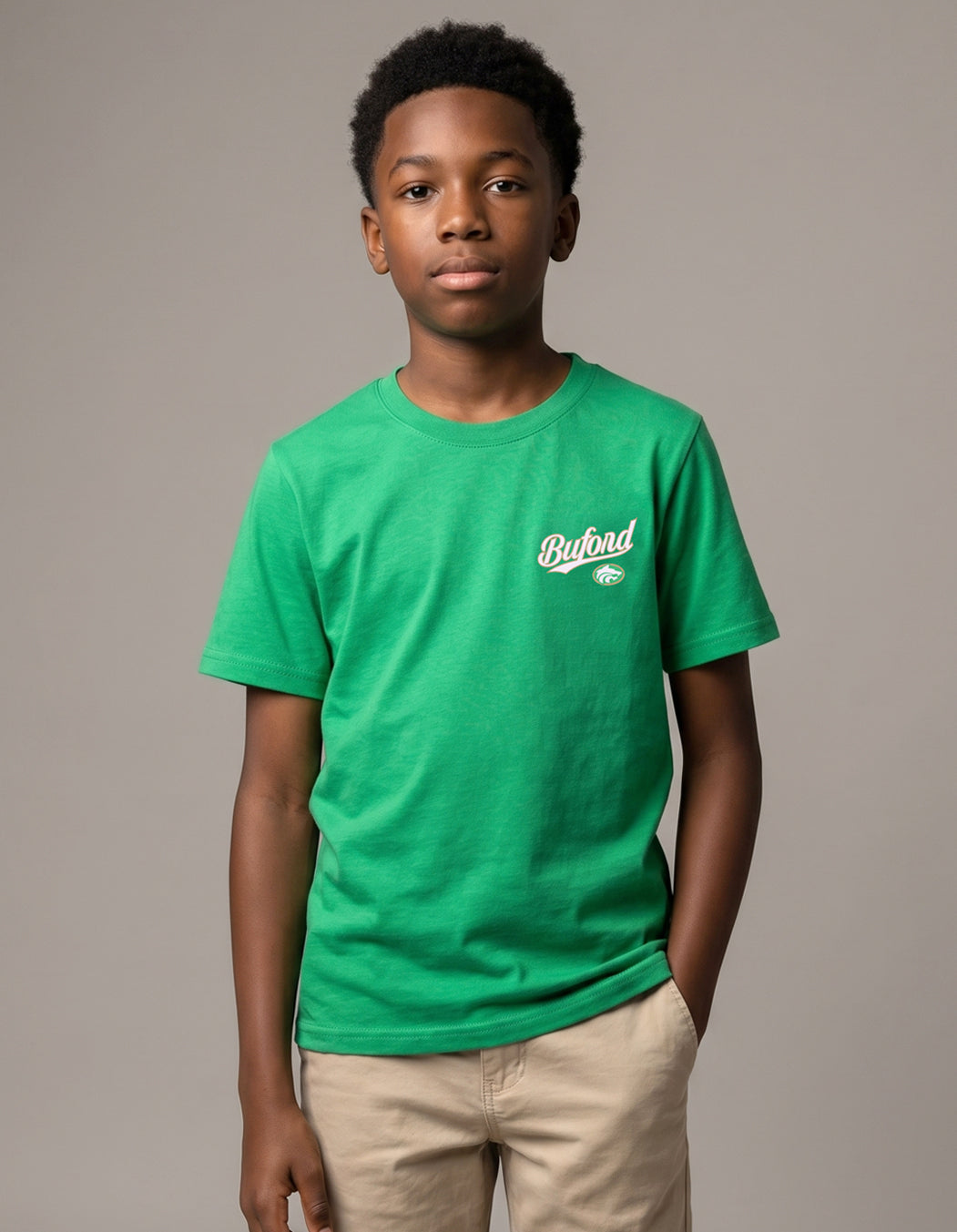 Cotton Short Sleeve Tee_Youth